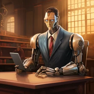 Robots for ai in law