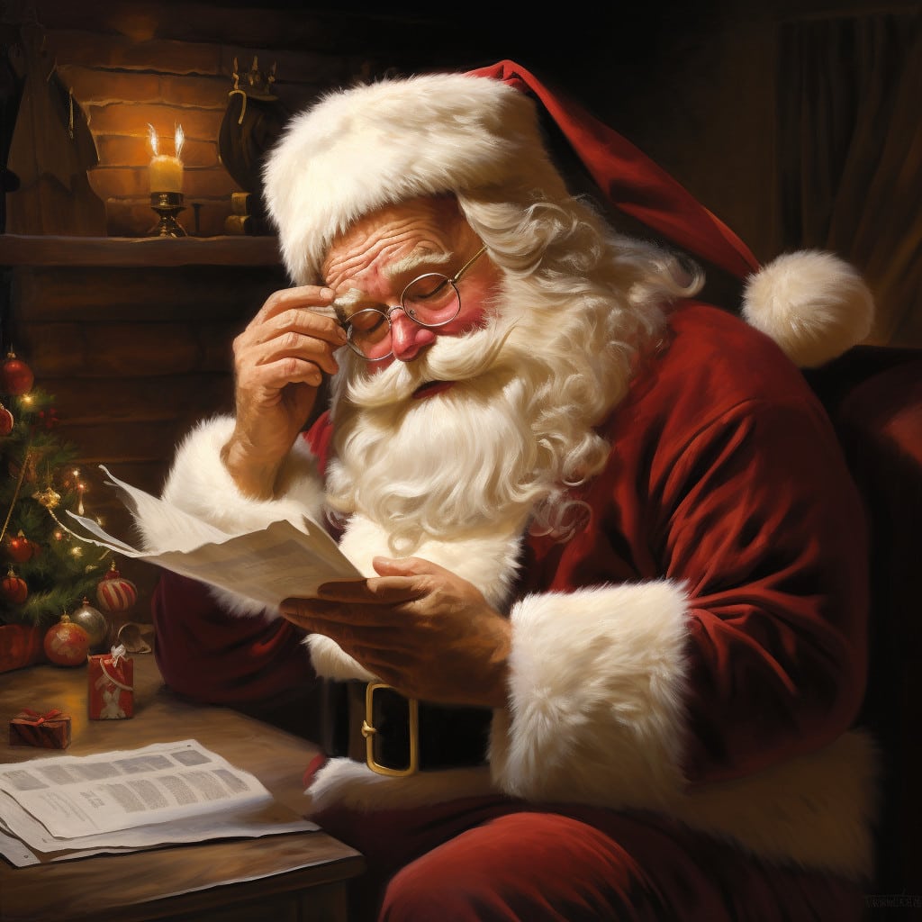 An Open Letter to Santa Introspection