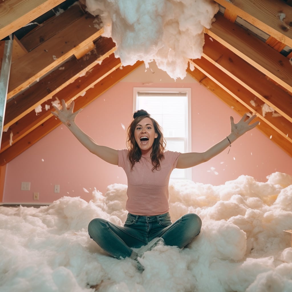 Replace Attic Insulation and DIY