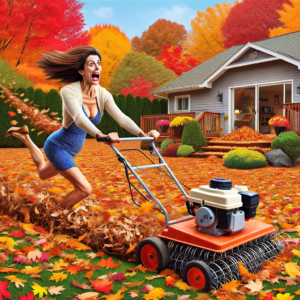 Mulch your leaves to prepare your lawn for winter