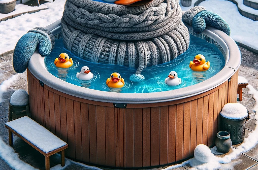 How to Winterize Your Hot Tub or Pool Before Snowmageddon