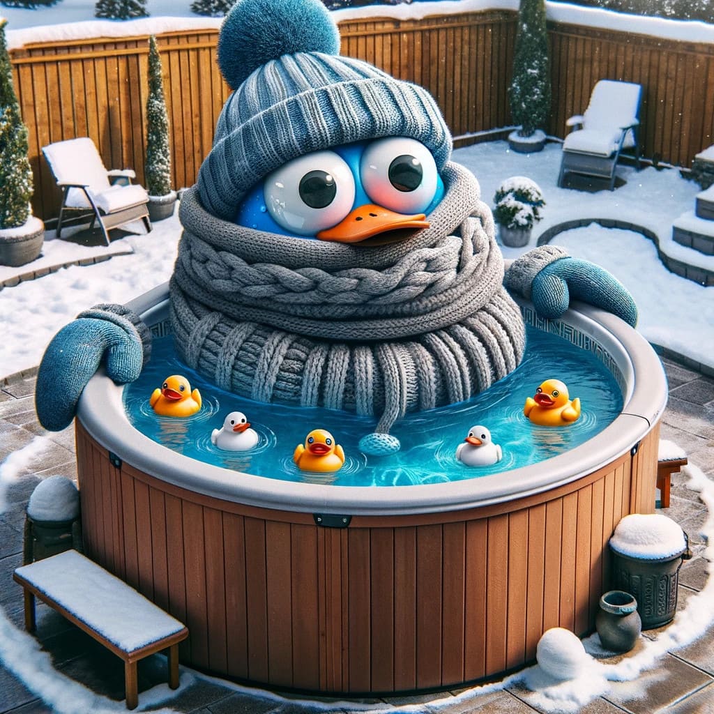 Winterize your hot tub