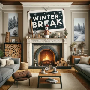 Winterize your fireplace
