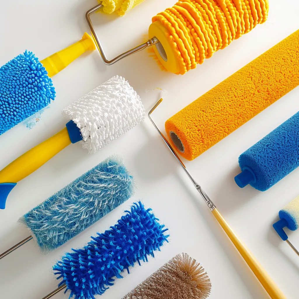 Painting tips for DIY'ers about paint rollers on Mom Versus The World 