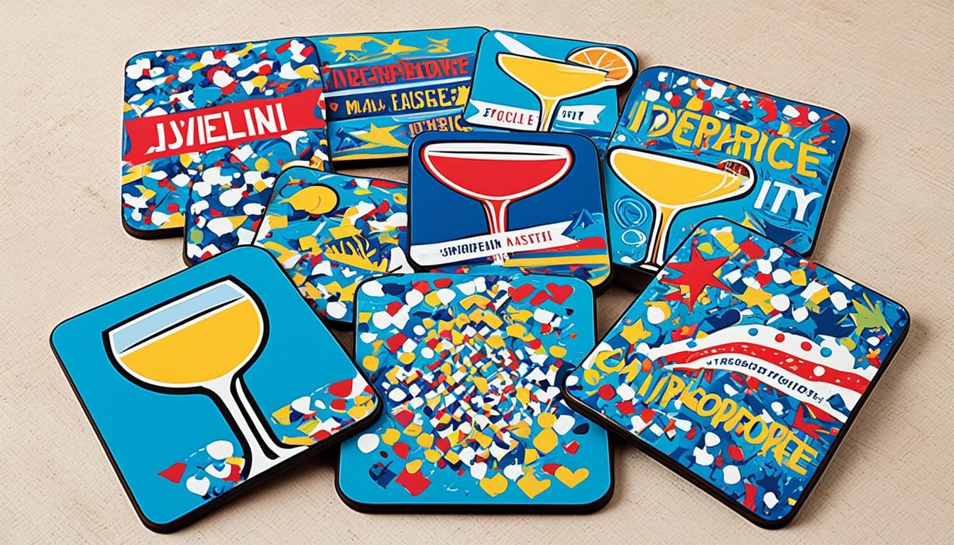 Celebration of independence coasters