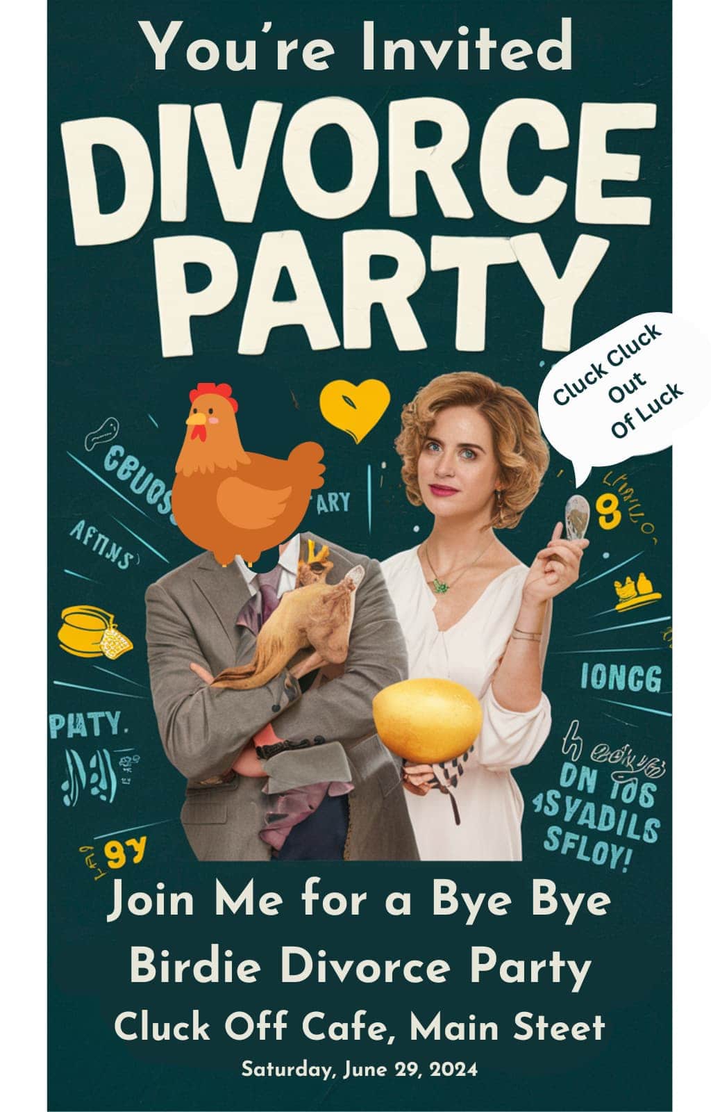 Divorce party invitations on momversustheworld. Com