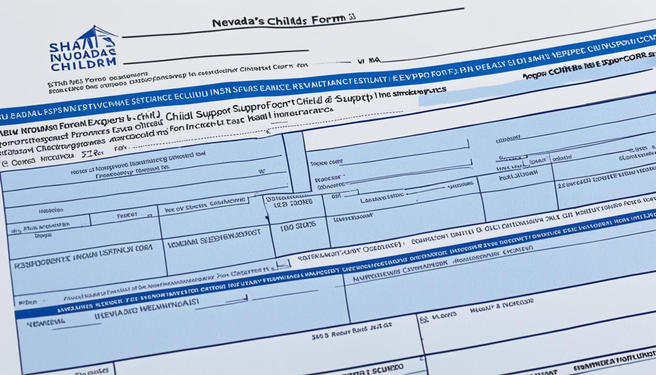 Nevada child support form