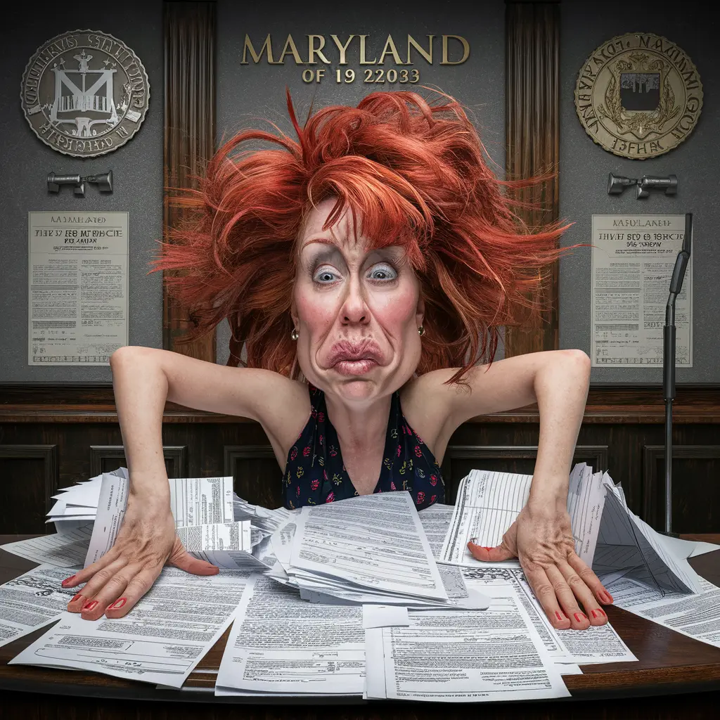 Eligibility for divorce, residency requirements, maryland divorce checklist, mandatory waiting period caricature on momversustheworld. Com